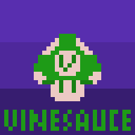 mushroom streamer:vinny vinesauce // 1024x1024 // 7.1KB