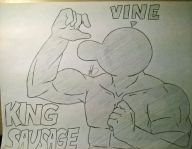 artist:omocat drawing mr._game_&_watch sausage smash_bros stream streamer:vinny vinesauce wii_u // 960x749 // 171.0KB