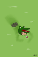 artist:hoji crocodile_cap game:metal_gear_solid_3 snake streamer:vinny // 360x540 // 52.2KB
