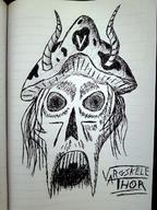 artist:cruepl shroom skull streamer:joel vargskelethor // 960x1280 // 232.0KB