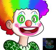 artist:SilkySelkie clickmaps clown game:terraria streamer:vinny // 553x497 // 194.1KB