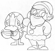 artist:karatemanjoe christmas game:animal_crossing molly streamer:vinny // 800x748 // 368.1KB