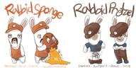 artist:Pansear game:mario_+_rabbids_kingdom_battle pretzel rabbid_sponge rabbids sponge streamer:vinny // 2000x1000 // 848.9KB