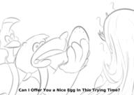 artist:Laliloluhla banjo danny_devito egg game:super_smash_bros_Ultimate mythra streamer:vinny // 1754x1241 // 481.3KB