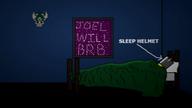 artist:Mr_Anderson brb meme:sleep_helmet streamer:joel // 1600x900 // 850.3KB