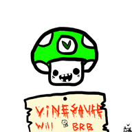 brb streamer:vinny vineshroom // 600x600 // 81.1KB