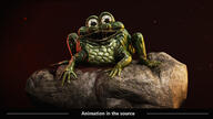 3d animated artist:pike99 bunji game:gigglebone_gang gigglebone_frog streamer:vinny // 2048x1152 // 1.1MB