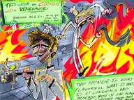 artist:PuckSpark fire game:cooking_simulator gordon_ramsay streamer:vinny // 1600x1200 // 2.3MB