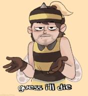 artist:tinycakes bees game:miitopia guess_i'll_die memes streamer:vinny // 1018x1110 // 270.6KB