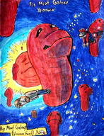 artist:PoisonDuck game:super_mario_galaxy mario meat streamer:vinny // 1910x2500 // 1.8MB