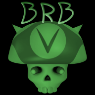 3d be_right_back brb skull spooky streamer:joel vinesauce // 810x810 // 158.0KB
