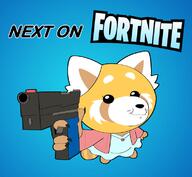 Aggretsuko Retsuko artist:pazzypanda game:hello_kitty_island_adventure streamer:vinny // 781x720 // 232.6KB