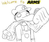 artist:chinigan game:arms sponge streamer:vinny // 1000x850 // 43.2KB