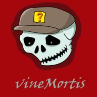 artist:smileslime mortis skull streamer:vinny vineMortis // 827x827 // 124.6KB