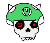 cute green skeleton streamer:joel vineshroom // 987x850 // 133.8KB