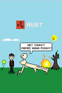 game:rust pixel_art streamer:vinny // 820x1220 // 25.8KB