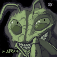 artist:stinkbug game:ftl mantis streamer:vinny troll // 800x800 // 309.3KB