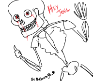 artist:meloncayke skeleton spooky streamer:joel // 655x576 // 45.4KB