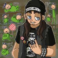 artist:chiyuun fren streamer:joel // 1100x1100 // 1006.9KB