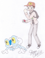 artist:steamcharlie game:pokemon_x paper_drawing pokemon streamer:vinny // 851x1096 // 714.2KB