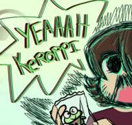 artist:NeonWillowLeaf keroppi streamer:vinny // 542x513 // 458.0KB