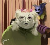 Deltarune artist:Blue bald ralsei streamer:jabroni_mike streamer:joel // 1004x895 // 902.6KB