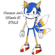 Stails artist:DigiMancer character:sonic character:tails game:Sonic_Adventure_DX streamer:joel // 1200x1200 // 371.1KB
