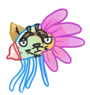 artist:metasight condom flower jellyfish streamer:vinny tiger // 216x228 // 44.5KB
