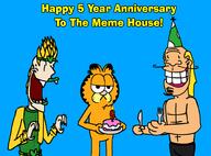 Meme_House artist:treeroot bulk_bogan dio_brando game:sims_4 garfield streamer:joel // 947x700 // 134.3KB