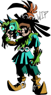 artist:itsmiki game:the_legend_of_zelda:_majora's_mask skull_kid streamer:vinny vinesauce zelda // 1000x1831 // 411.6KB