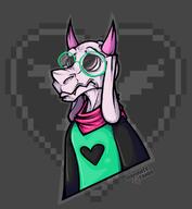 artist:DIAMANTEFANGS game:deltarune streamer:joel // 683x741 // 148.8KB