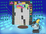 Game:tetris_99 artist:Lambi pokemon sobble streamer:vinny // 1600x1200 // 1.0MB