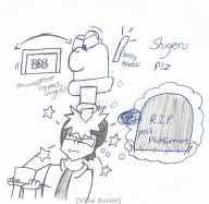 artist:justsomefreeloader game:yoshi's_new_island paper_drawing streamer:vinny yoshi // 1120x1092 // 273.4KB