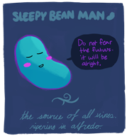 artist:dreamkazoo beans game:space_funeral game:space_funeral_2 sleepy_bean_man streamer:vinny vinesauce // 600x642 // 246.6KB