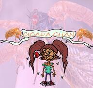Cicada-chan artist:hazgoblin game:tomodachi_life game:tomodachi_life_living_the_dream streamer:joel // 528x502 // 338.1KB