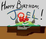 artist:JoJo0217 birthday cake streamer:joel vargshroom // 1900x1600 // 640.5KB