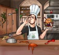 artist:LittlePirate game:cooking_simulator streamer:joel // 1000x930 // 1.1MB