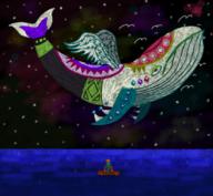 Windfish artist:InternetKraken crayon game:link's_awakening streamer:vinny // 1082x1000 // 1.7MB
