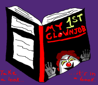 artist:voidabaddon clown clownjob game:costume_quest_2 streamer:vinny // 577x506 // 16.2KB
