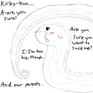 artist:chinigan comic eel_x_kirby game:kirby_triple_deluxe kirby lewd streamer:vinny // 1000x1000 // 177.5KB