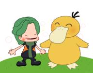 artist:edeyysus game:pokopia psyduck streamer:vinny // 871x687 // 171.0KB