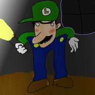 artist:DocJackal corruptions game:Luigi's_Mansion streamer:vinny vinesauce // 1000x1000 // 413.6KB