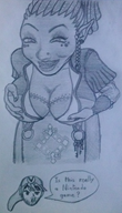artist:otakode boobs breasts game:the_legend_of_zelda_twilight_princess_hd sketch streamer:vinny // 1416x2456 // 707.3KB