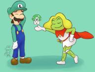 artist:camelylos game:Mario_and_Luigi_Superstar_Saga luigi prince_peasley streamer:vinny // 1229x931 // 702.5KB