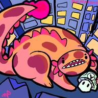 artist:mikepieboy axolotl game:Dreams streamer:vinny // 500x500 // 109.3KB