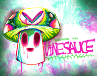 artist:zimmy-vasquez mushroom streamer:vinny traditional_media vinesauce_mushroom vineshroom // 1098x858 // 1.5MB