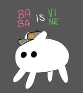 artist:gay_cars game:baba_is_you streamer:vinny // 1105x1233 // 77.2KB