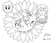 Hinawa artist:vinchvolt boney claus duster game:mother_3 kumatora lucas streamer:vinny sunflower // 1952x1508 // 426.5KB