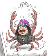 artist:kakapo crab game:super_mario_maker streamer:joel wii_u // 853x1010 // 580.8KB