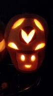 Halloween artist:WhatSchlem pumpkin streamer:vinny // 1156x2068 // 1.1MB